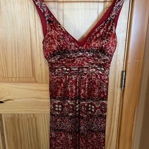 Speechless Red black and white Sundress Medium